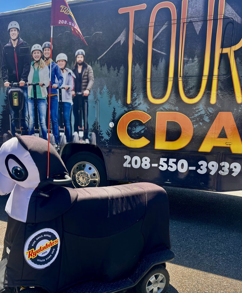 Banksy the Panda Rydable — Tour CDA